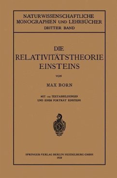 Cover Die Relativitätstheorie Einsteins und ihre physikalischen Grundlagen (eBook, PDF)
