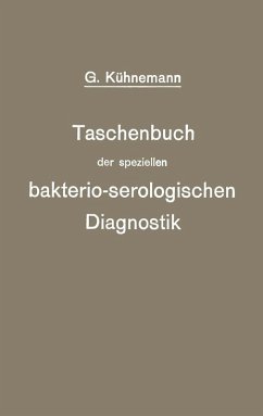 Cover Taschenbuch der speziellen bakterio-serologischen Diagnostik (eBook, PDF)