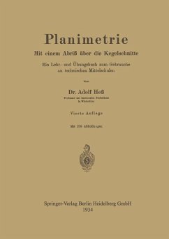 Planimetrie (eBook, PDF) - Hess, Adolf