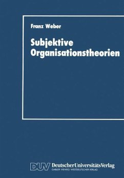Cover Subjektive Organisationstheorien (eBook, PDF)