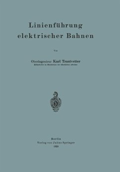 Cover Linienführung elektrischer Bahnen (eBook, PDF)