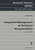 Integrated Management of Technical Documentation (eBook, PDF)