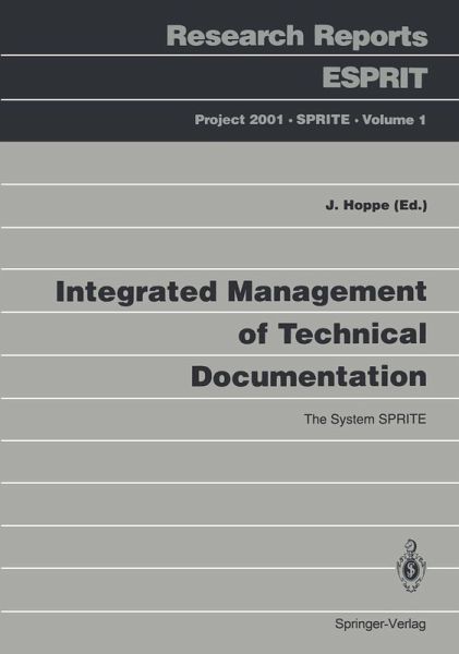 Integrated Management of Technical Documentation (eBook, PDF) Integrated Management of Technical Documentation (eBook, PDF)