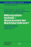 Mikrosystemtechnik - Wann kommt der Marktdurchbruch? (eBook, PDF)