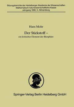 Der Stickstoff (eBook, PDF) - Mohr, Hans