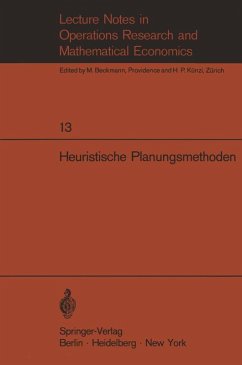 Cover Heuristische Planungsmethoden (eBook, PDF)
