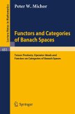 Functors and Categories of Banach Spaces (eBook, PDF)