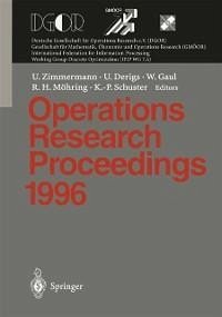 Operations Research Proceedings 1996 (eBook, PDF)