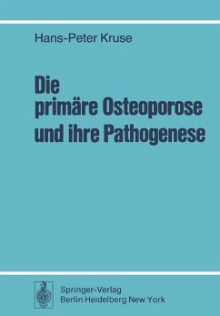 Die primäre Osteoporose und ihre Pathogenese (eBook, PDF) - Kruse, H. -P.