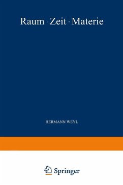 Raum · Zeit · Materie (eBook, PDF) - Weyl, Hermann
