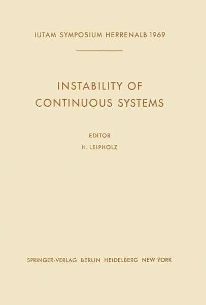 Instability of Continuous Systems (eBook, PDF)