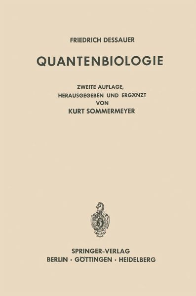 Quantenbiologie (eBook, PDF)