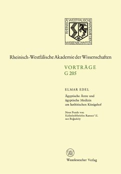 Cover Ägyptische Ärzte und ägyptische Medizin am hethitischen Königshof. Neue Funde von Keilschriftbriefen Ramses' II. aus Bogazköy (eBook, PDF)