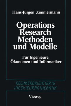 Cover Methoden und Modelle des Operations Research (eBook, PDF)
