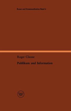 Cover Publikum und Information (eBook, PDF)