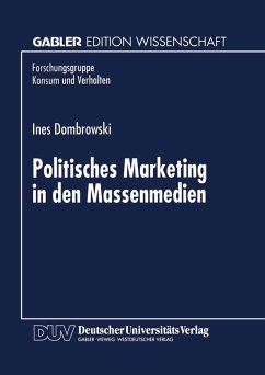 Cover Politisches Marketing in den Massenmedien (eBook, PDF)