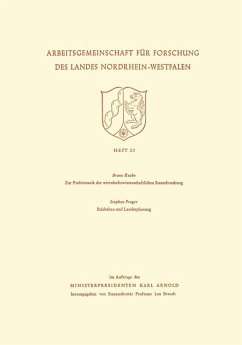 Zur Problematik der wirtschaftswissenschaftlichen Raumforschung / Städtebau und Landesplanung (eBook, PDF) - Kuske, Bruno