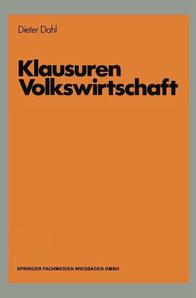 Klausuren Volkswirtschaft (eBook, PDF) Klausuren Volkswirtschaft (eBook, PDF)