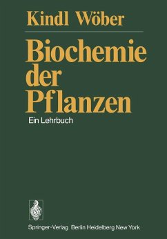 Cover Biochemie der Pflanzen (eBook, PDF)