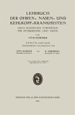 Lehrbuch der Ohren-, Nasen- und Kehlkopf-Krankheiten (eBook, PDF)