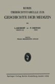 Kurze Übersichtstabelle zur Geschichte der Medizin (eBook, PDF)