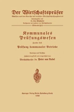 Kommunales Prüfungswesen (eBook, PDF) - Aubel, Peter van