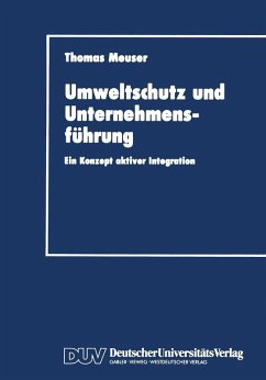 Cover Umweltschutz und Unternehmensführung (eBook, PDF)