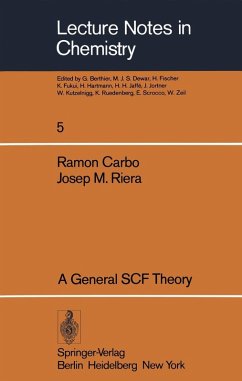 A General SCF Theory (eBook, PDF) - Carbo, Ramon; Riera, Joseph M.