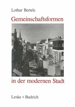 Cover Gemeinschaftsformen in der modernen Stadt (eBook, PDF)
