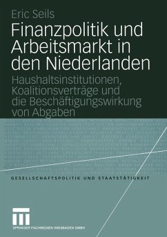 Finanzpolitik und Arbeitsmarkt in den Niederlanden (eBook, PDF) - Seils, Eric