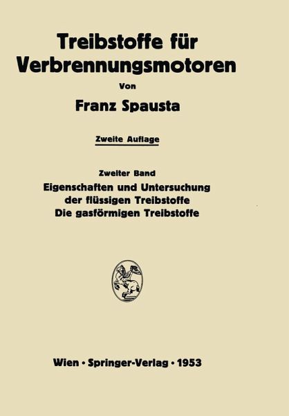 Treibstoffe für Verbrennungsmotoren (eBook, PDF)