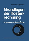 Grundlagen der Kostenrechnung in programmierter Form (eBook, PDF)