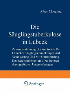 Cover Die Säuglingstuberkulose in Lübeck (eBook, PDF)