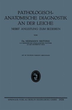 Cover Pathologisch-Anatomische Diagnostik an der Leiche (eBook, PDF)