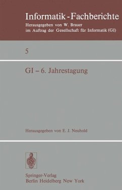 GI - 6. Jahrestagung (eBook, PDF)