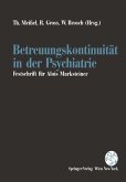 Betreuungskontinuität in der Psychiatrie (eBook, PDF)