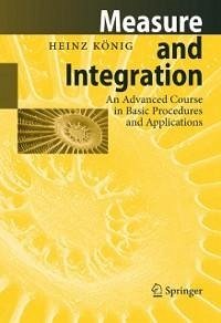 Measure and Integration (eBook, PDF) - König, Heinz