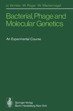 Bacterial, Phage and Molecular Genetics (eBook, PDF) - Winkler, U.; Rüger, W.; Wackernagel, W.