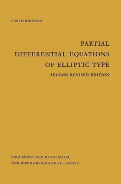 Partial Differential Equations of Elliptic Type (eBook, PDF) - Miranda, Carlo