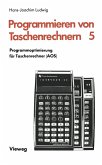 Programmoptimierung für Taschenrechner (AOS) (eBook, PDF)