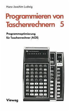 Cover Programmoptimierung für Taschenrechner (AOS) (eBook, PDF)