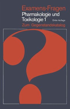 Cover Examens-Fragen Pharmakologie und Toxikologie Zum Gegenstandskatalog (eBook, PDF)