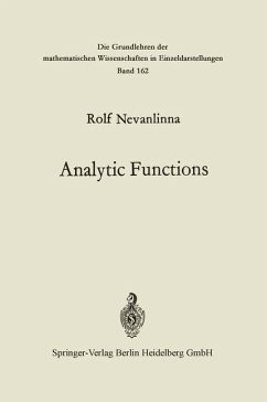 Cover Analytic Functions (eBook, PDF)