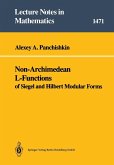 Non-Archimedean L-Functions (eBook, PDF)