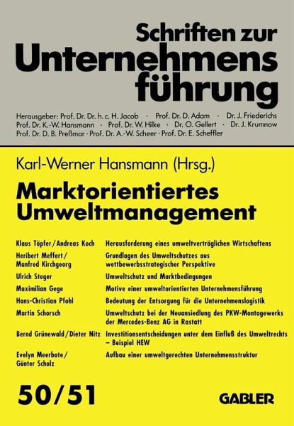 Marktorientiertes Umweltmanagement (eBook, PDF)