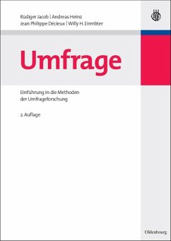 Umfrage (eBook, PDF) - Jacob, Rüdiger; Heinz, Andreas; Décieux, Jean Philippe; Eirmbter, Willy H.
