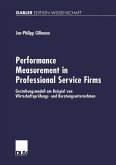 Performance Measurement in Professional Service Firms (eBook, PDF)