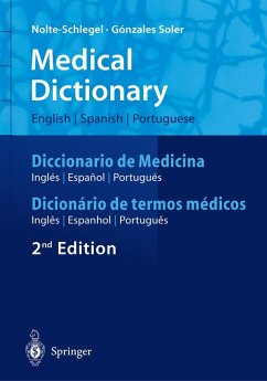 Medical Dictionary/Diccionario de Medicina/Dicionário de termos médicos (eBook, PDF) - Nolte-Schlegel, Irmgard; González Soler, Joan J.