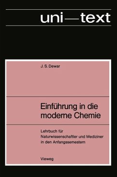 Einführung in die moderne Chemie (eBook, PDF) - Dewar, Michael James Steuart