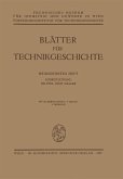 Blätter für Technikgeschichte (eBook, PDF)